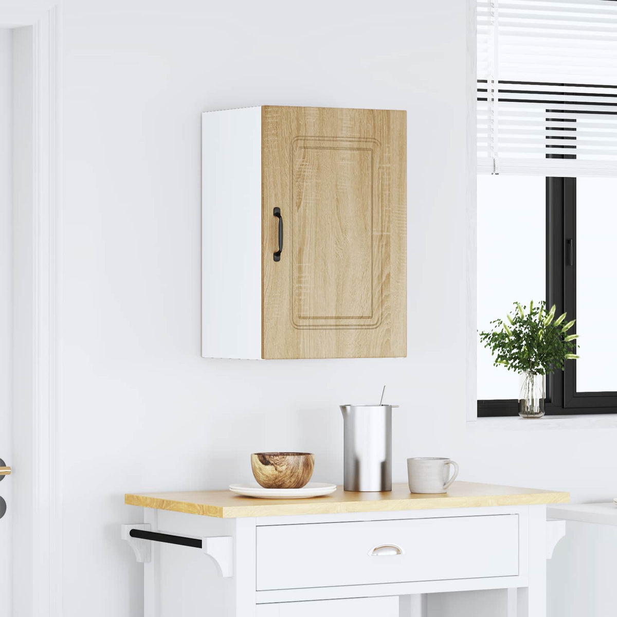 Kitchen Wall Cabinet "Kalmar" Sonoma Oak Engineered Wood