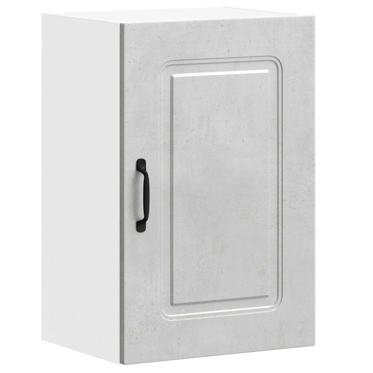 Kitchen Wall Cabinet "Kalmar" Concrete Grey Engineered Wood