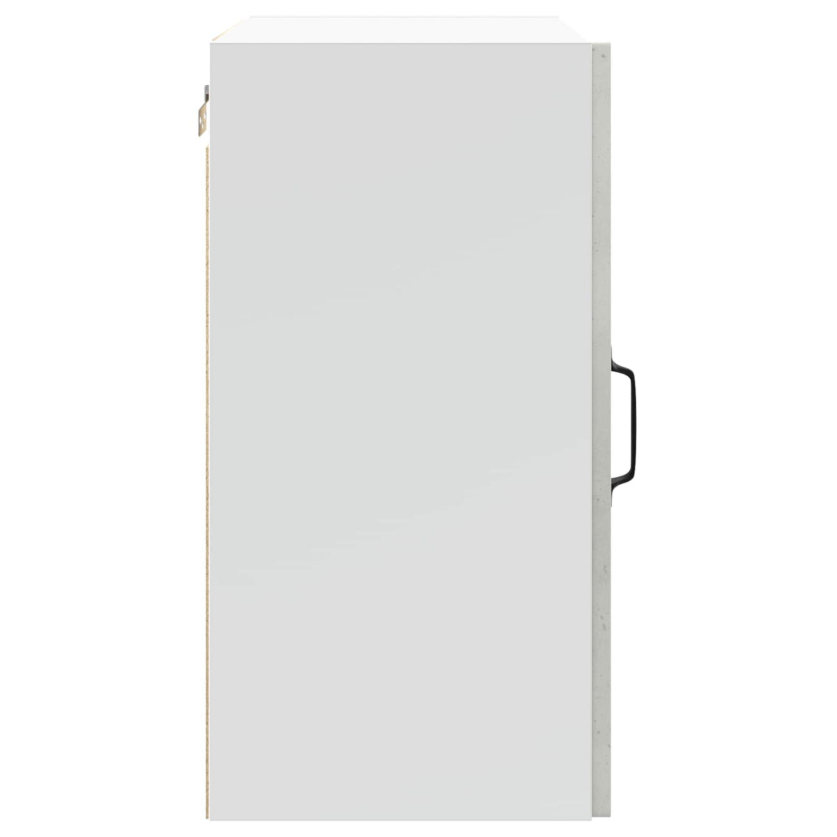 Kitchen Wall Cabinet "Kalmar" Concrete Grey Engineered Wood