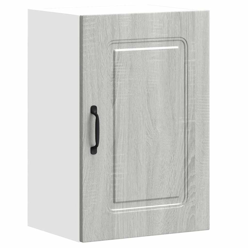 vidaXL Kitchen Wall Cabinet Kalmar Grey Sonoma Engineered Wood