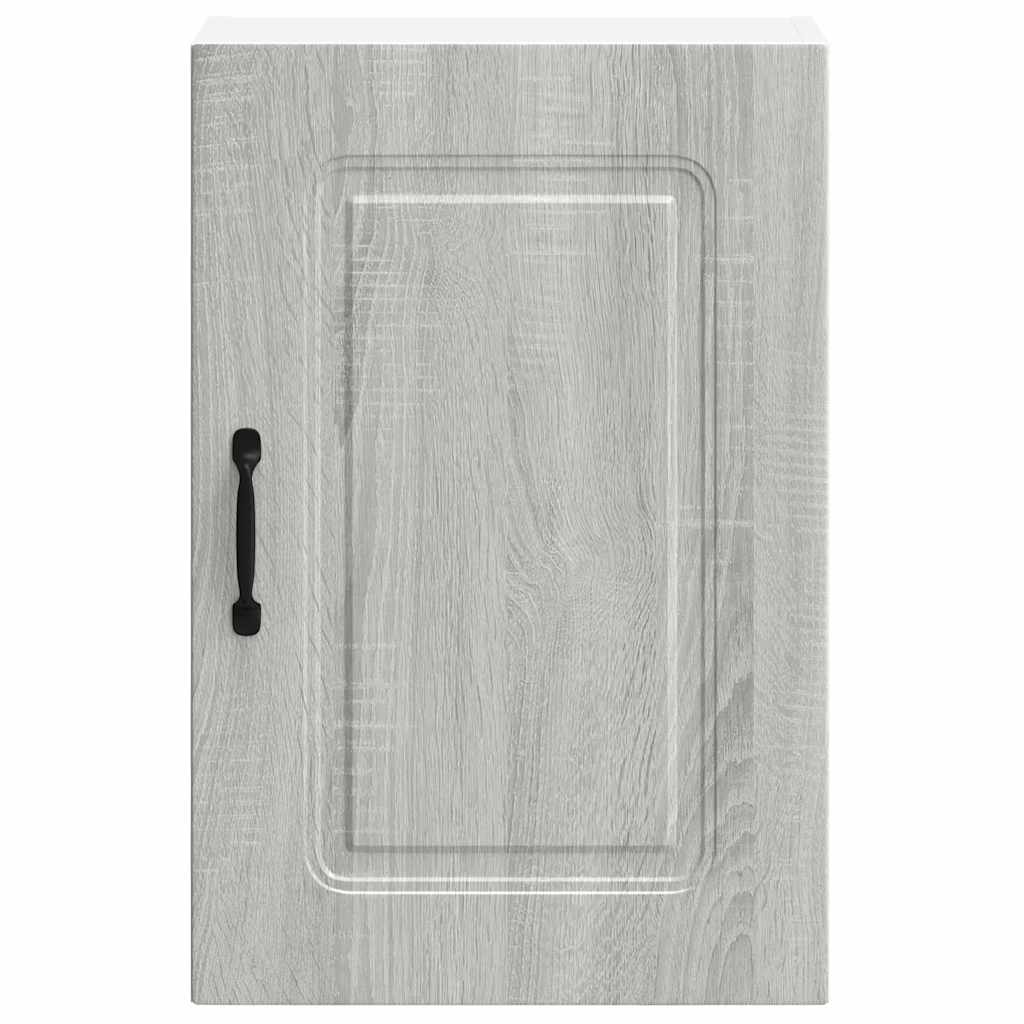 vidaXL Kitchen Wall Cabinet Kalmar Grey Sonoma Engineered Wood