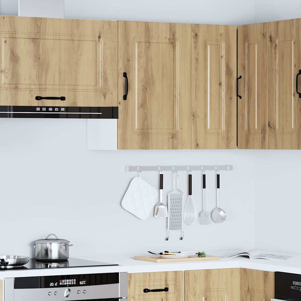 Kitchen Wall Cabinet "Kalmar" Artisan Oak Engineered Wood