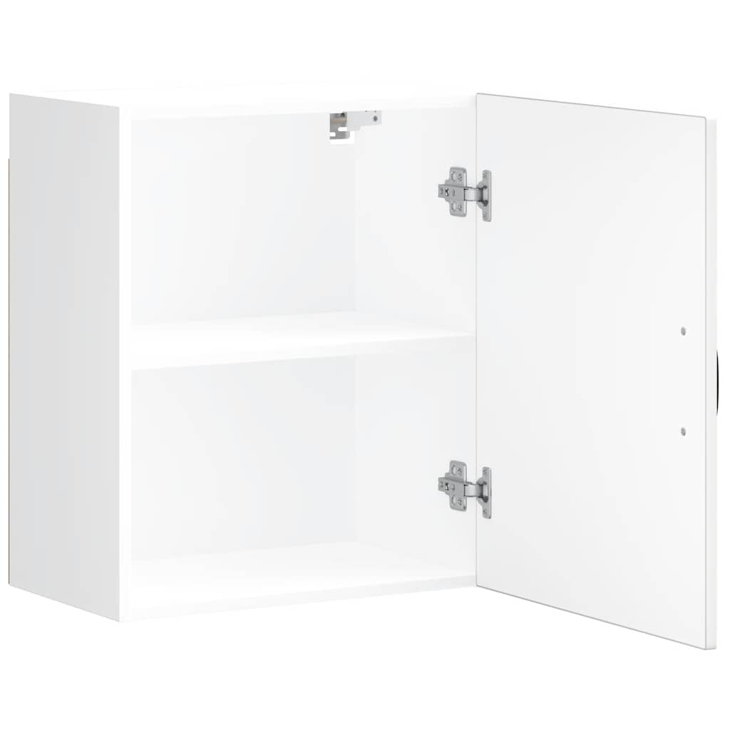 Kitchen Wall Cabinet "Kalmar" White Engineered Wood