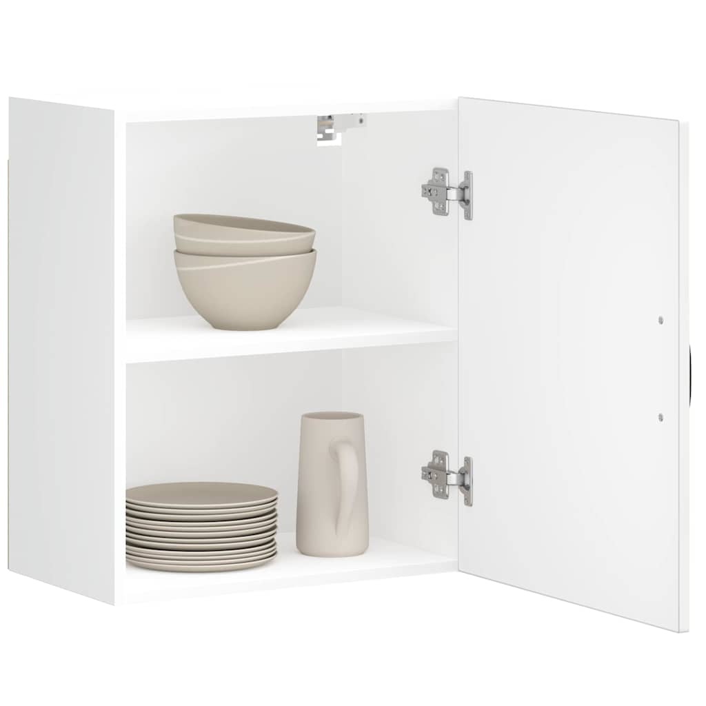 Kitchen Wall Cabinets 2 pcs "Kalmar" High Gloss White