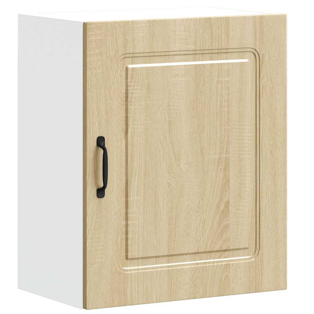 Kitchen Wall Cabinet Kalmar Sonoma Oak Engineered Wood