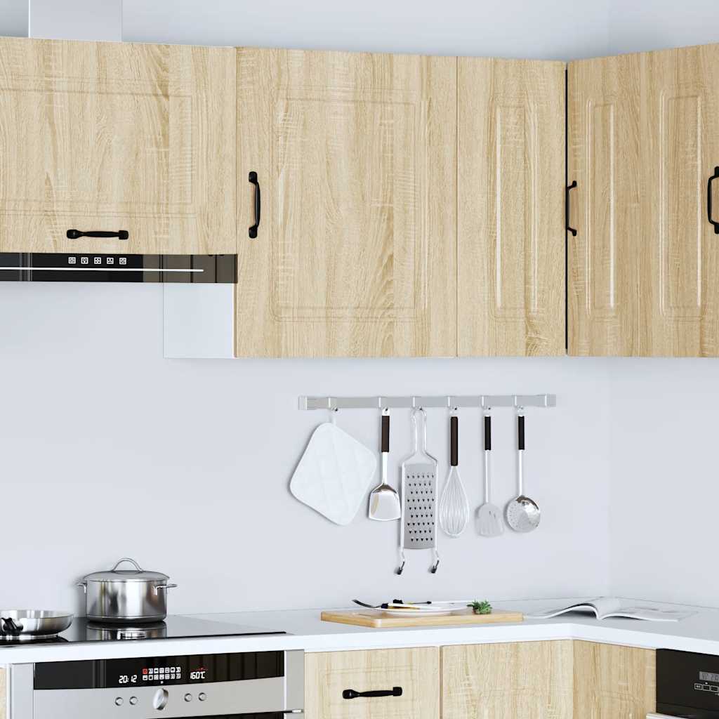 Kitchen Wall Cabinet Kalmar Sonoma Oak Engineered Wood