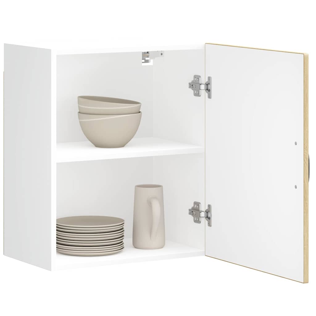 Kitchen Wall Cabinet Kalmar Sonoma Oak Engineered Wood