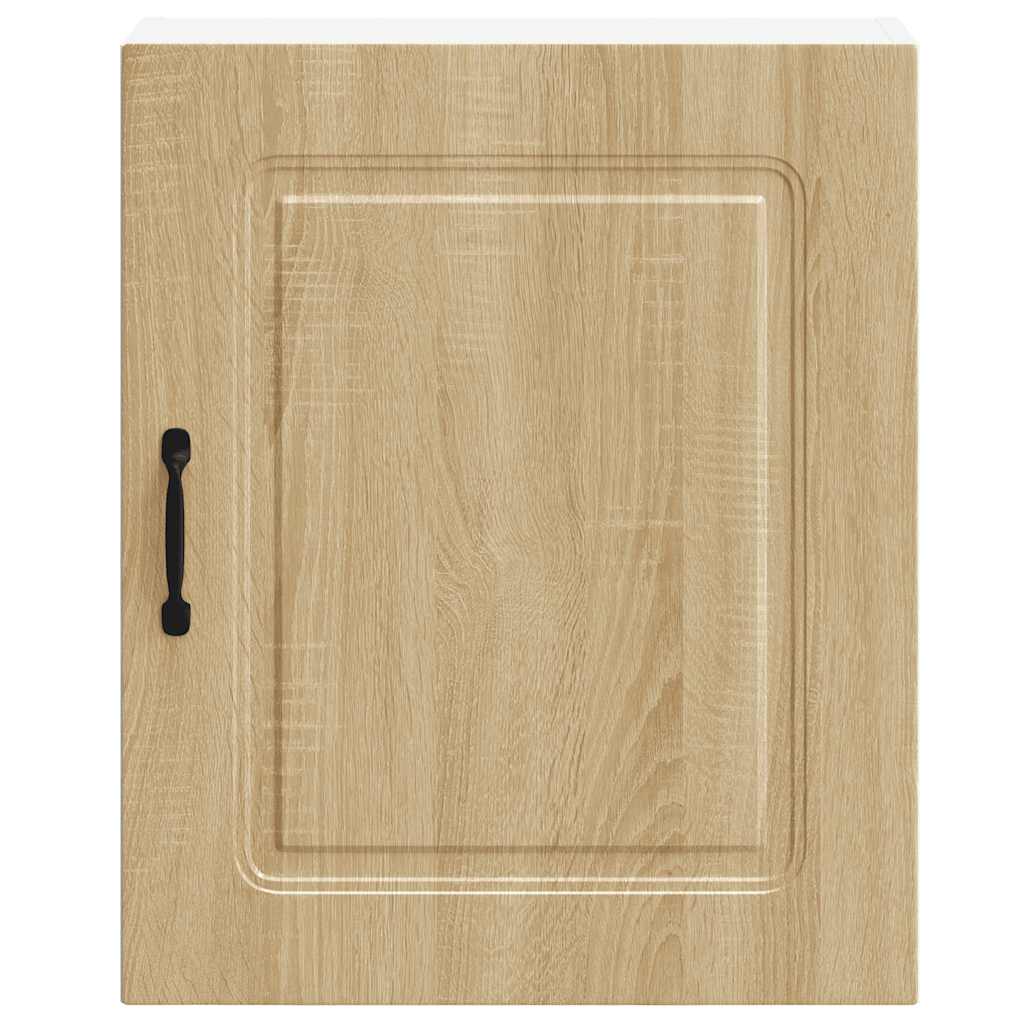 Kitchen Wall Cabinet Kalmar Sonoma Oak Engineered Wood