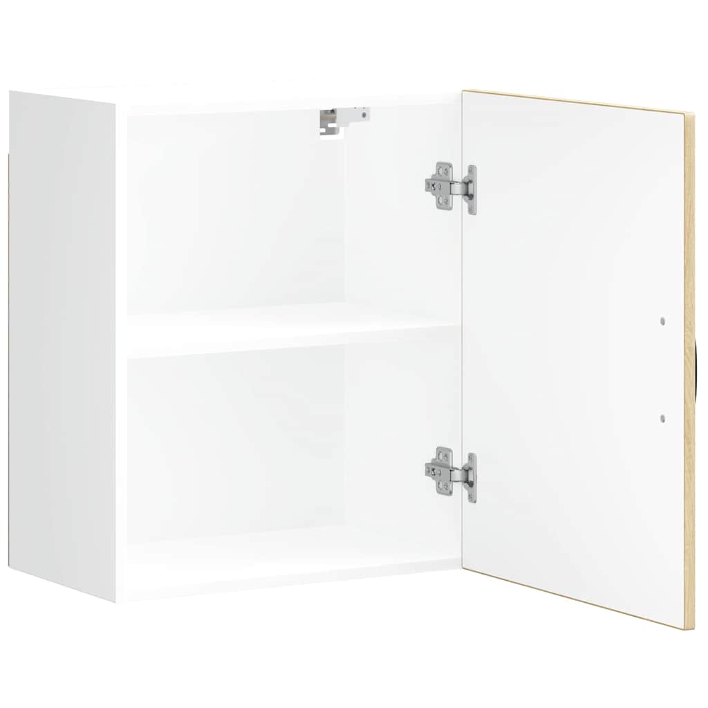 Kitchen Wall Cabinet Kalmar Sonoma Oak Engineered Wood