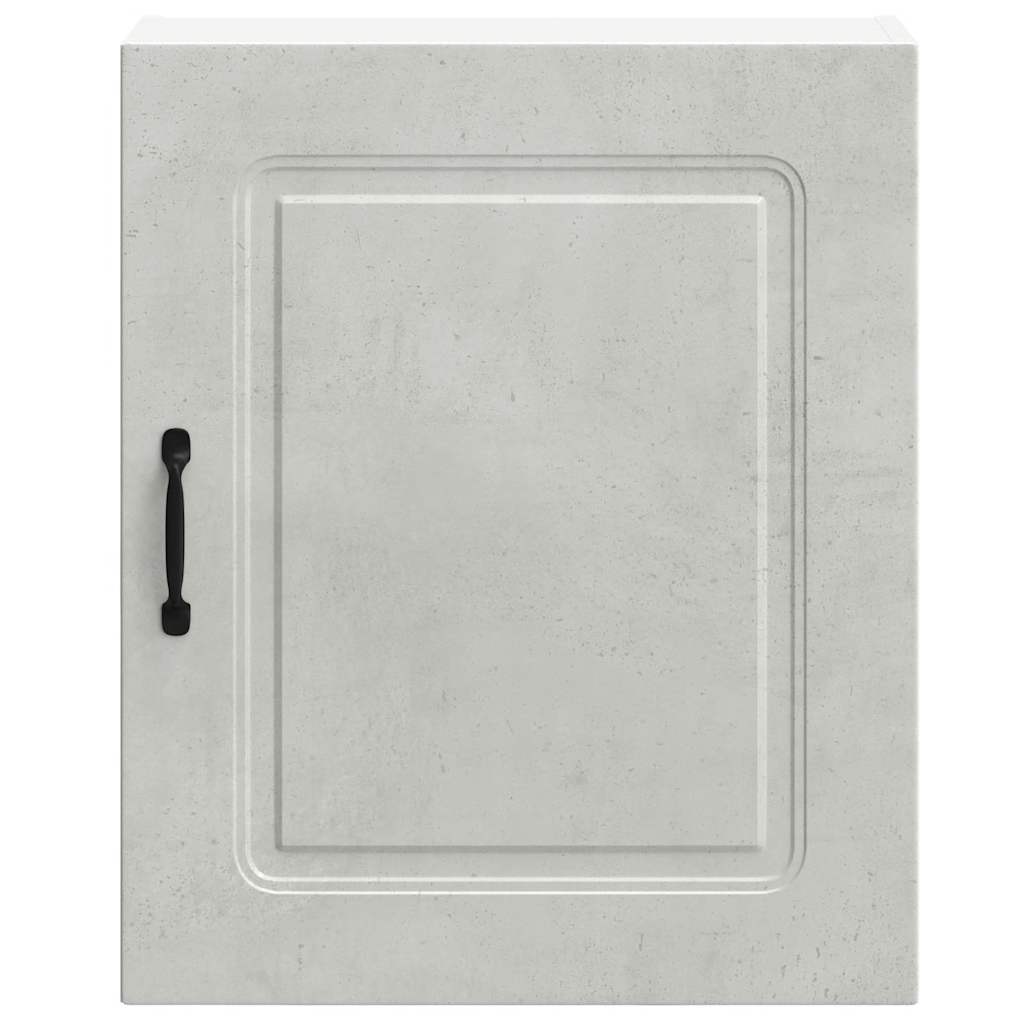 Kitchen Wall Cabinet Kalmar Concrete Grey Engineered Wood