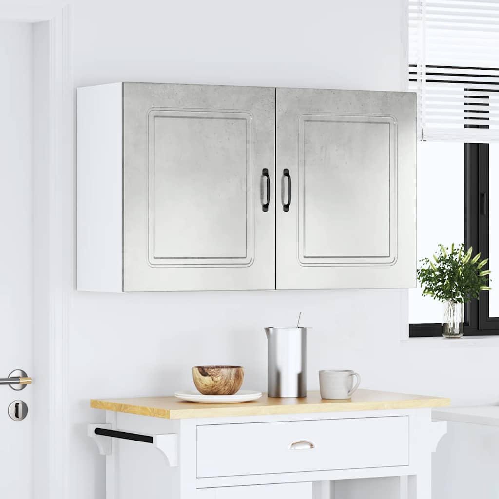 Kitchen Wall Cabinets 2 pcs "Kalmar" Concrete Grey