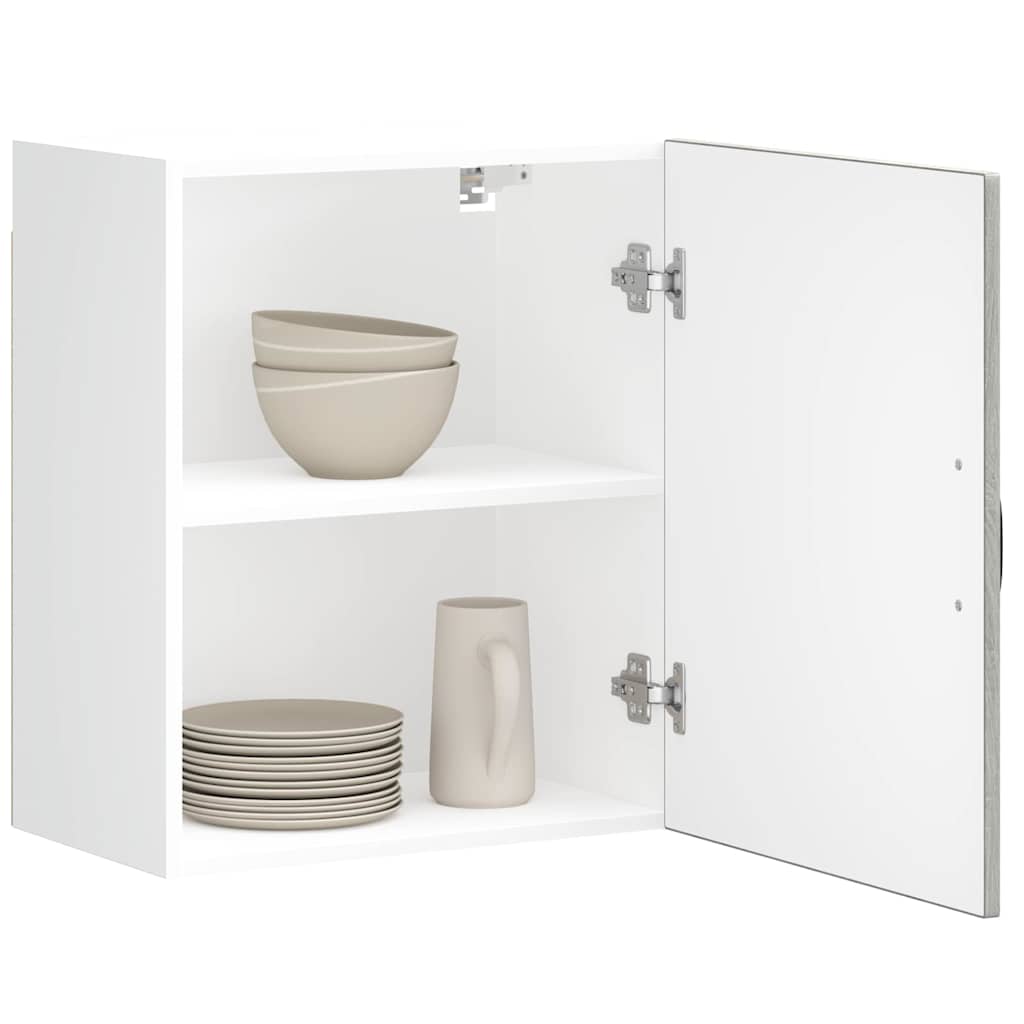 Kitchen Wall Cabinet Kalmar Grey Sonoma Engineered Wood