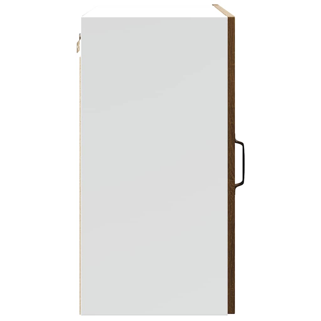 Kitchen Wall Cabinets 2 pcs Kalmar Brown Oak Engineered Wood