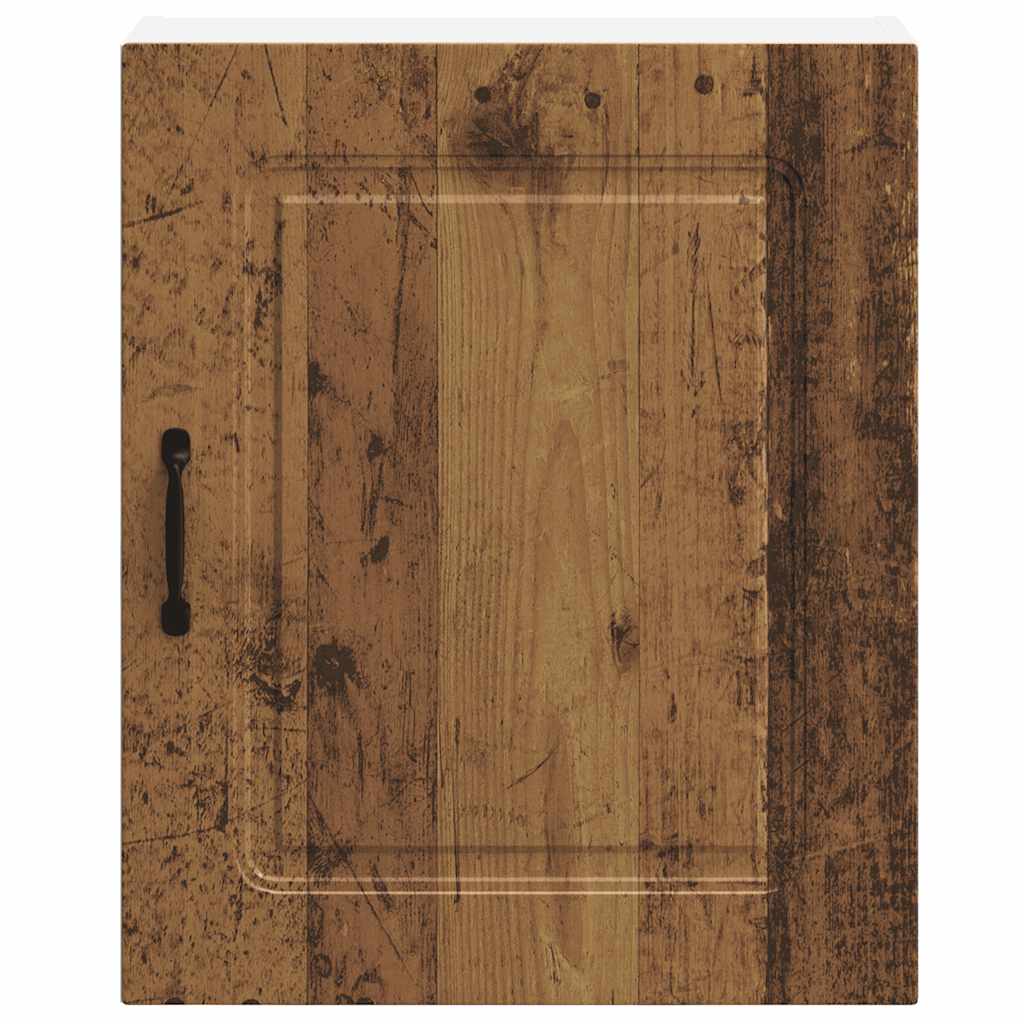 Kitchen Wall Cabinets 2 pcs Kalmar Old Wood Engineered Wood