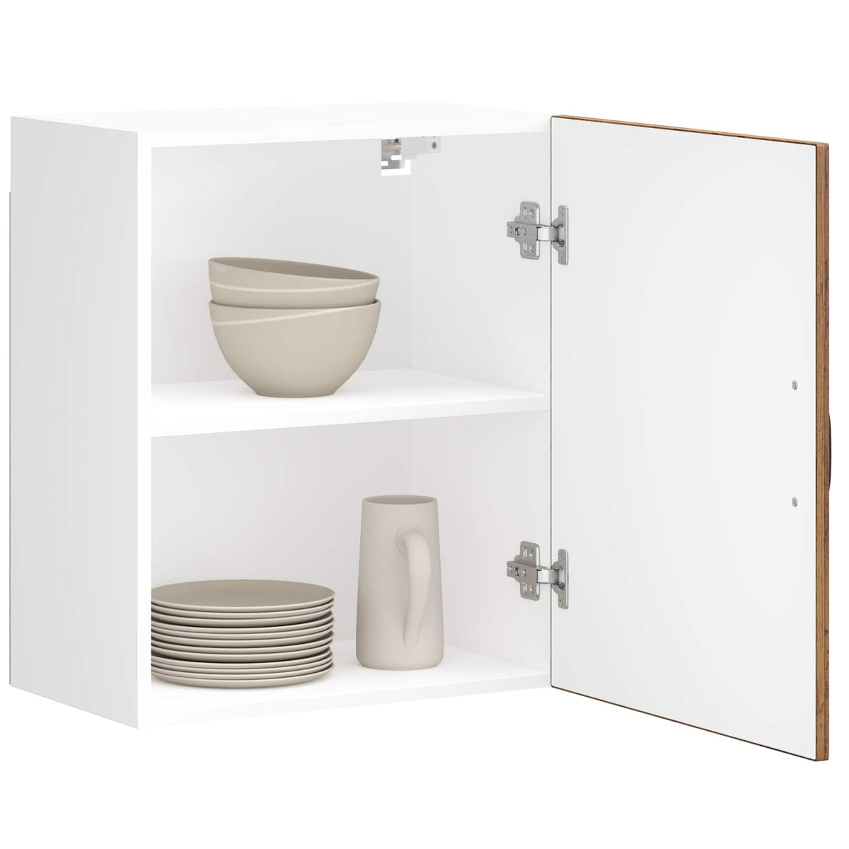 Kitchen Wall Cabinets 2 pcs Kalmar Old Wood Engineered Wood