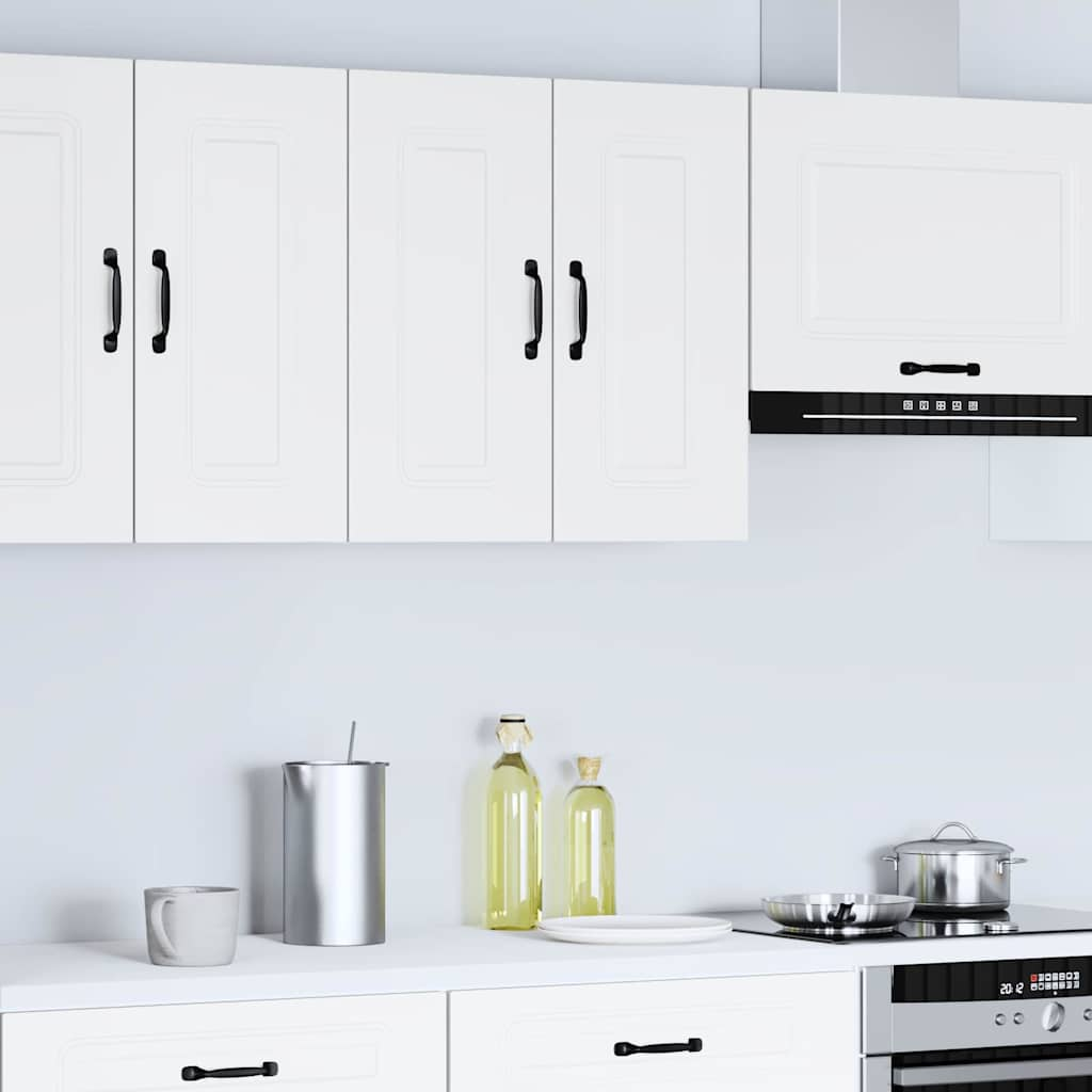 vidaXL Kitchen Wall Cabinet Kalmar White Engineered Wood