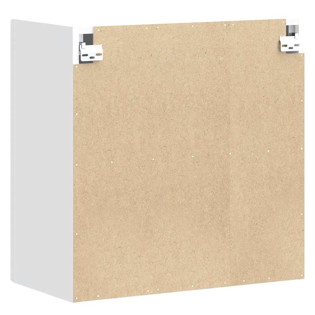 Kitchen Wall Cabinet "Kalmar" White Engineered Wood