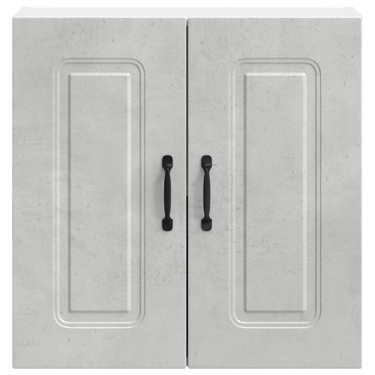 Kitchen Wall Cabinet "Kalmar" Concrete Grey Engineered Wood