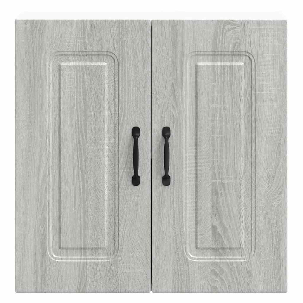 vidaXL Kitchen Wall Cabinet Kalmar Grey Sonoma Engineered Wood