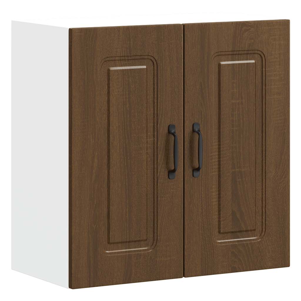 vidaXL Kitchen Wall Cabinet Kalmar Brown Oak Engineered Wood