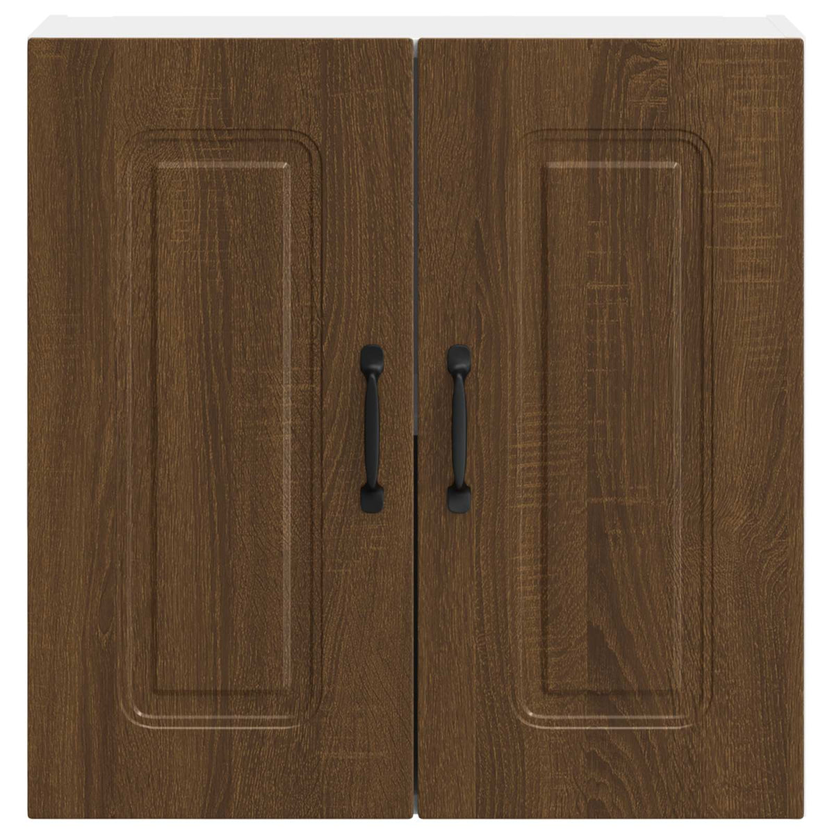 Kitchen Wall Cabinet "Kalmar" Brown Oak Engineered Wood