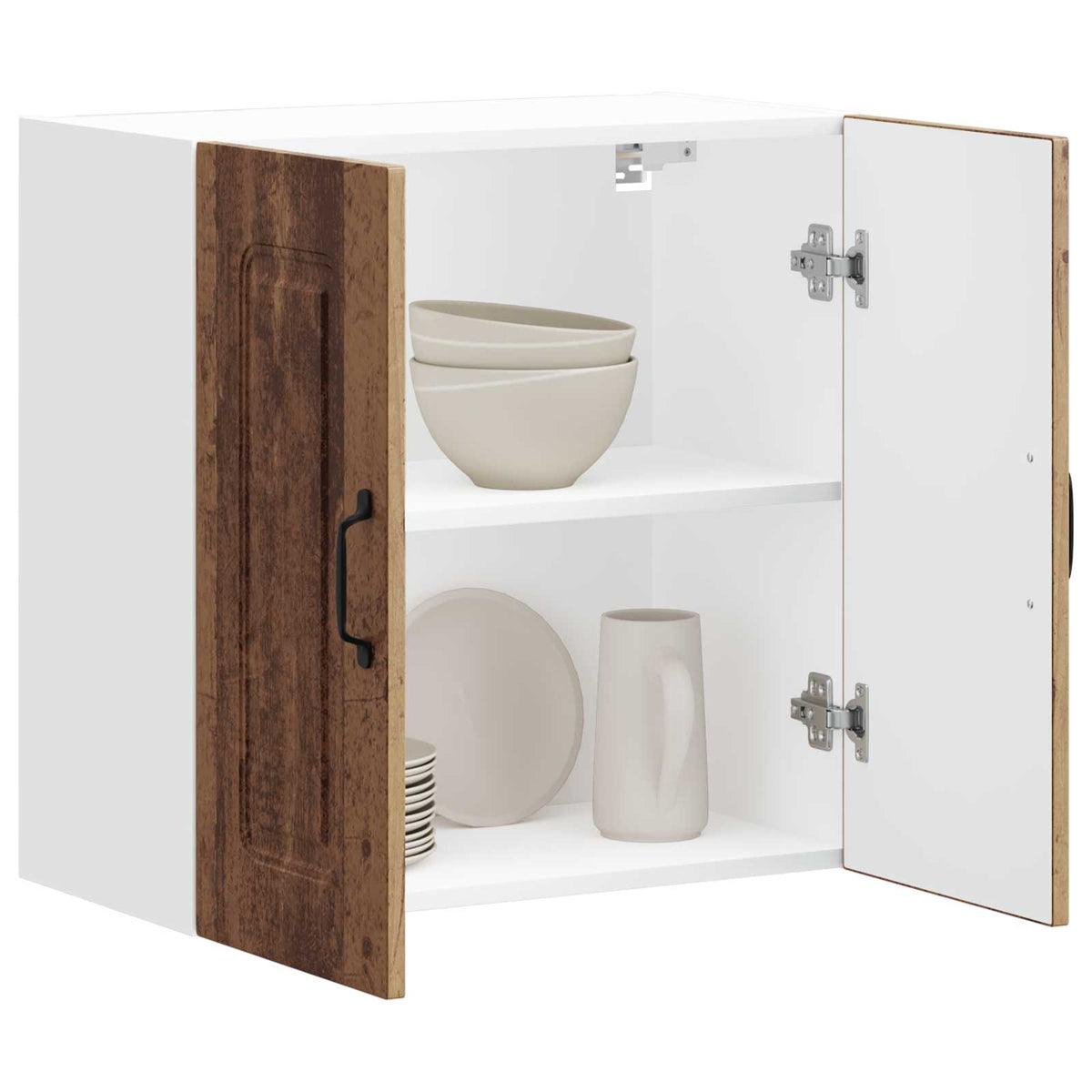 Kitchen Wall Cabinet "Kalmar" Old Wood Engineered Wood