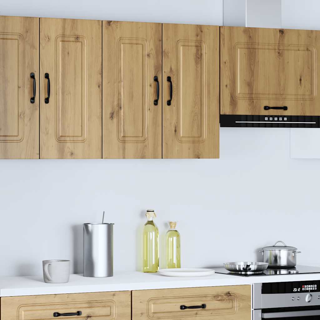 Kitchen Wall Cabinet "Kalmar" Artisan Oak Engineered Wood