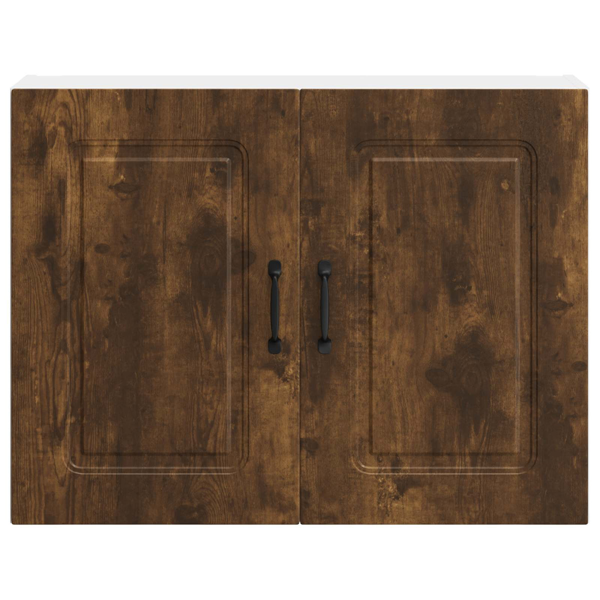 Kitchen Wall Cabinet "Kalmar" Smoked Oak Engineered Wood