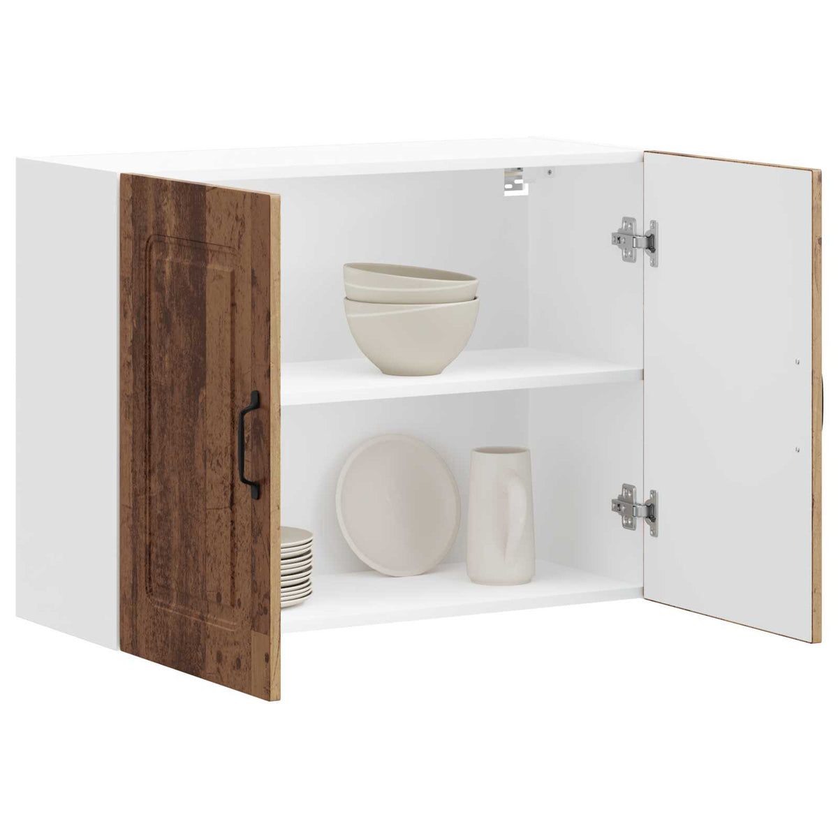 Kitchen Wall Cabinet "Kalmar" Old Wood Engineered Wood
