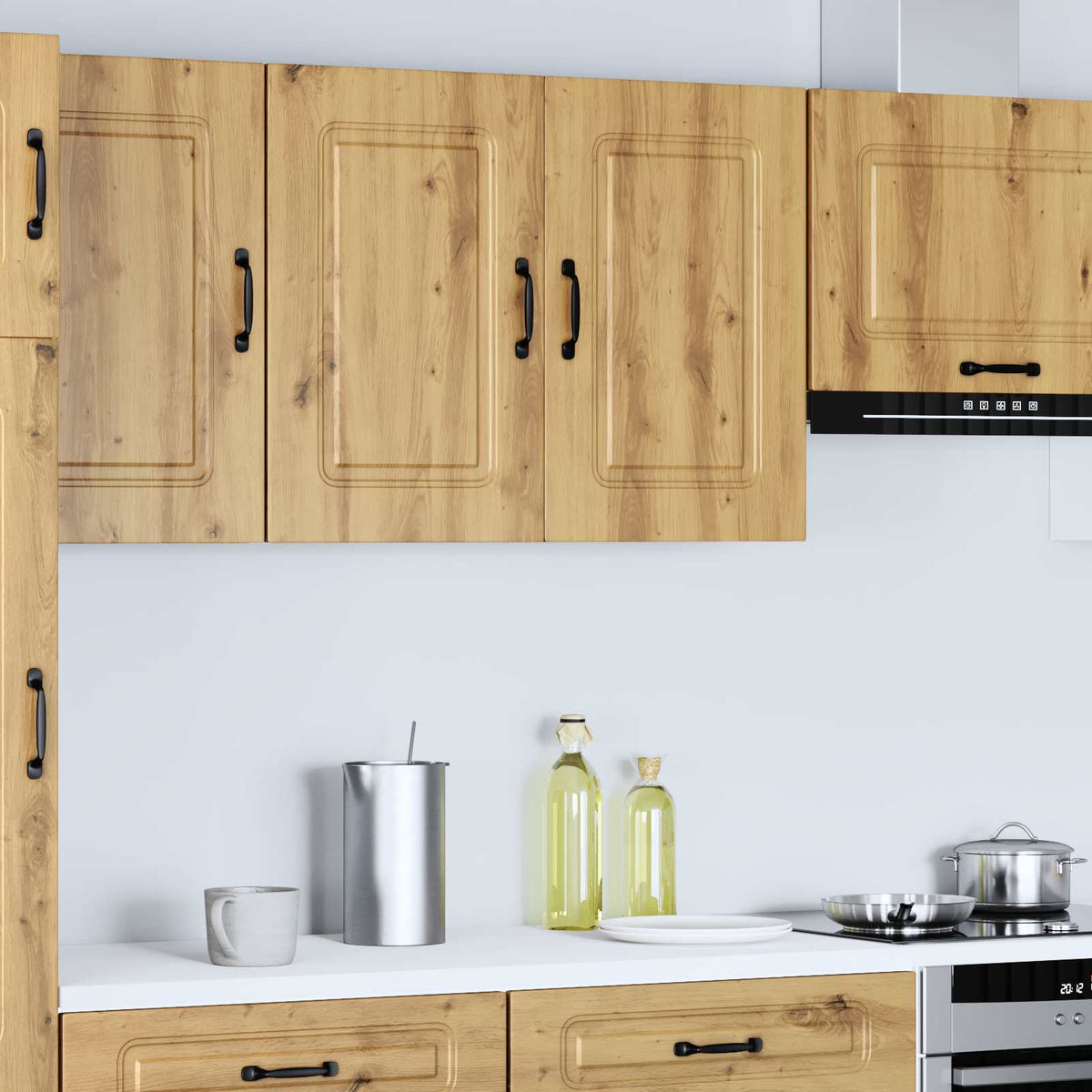 Kitchen Wall Cabinet "Kalmar" Artisan Oak Engineered Wood