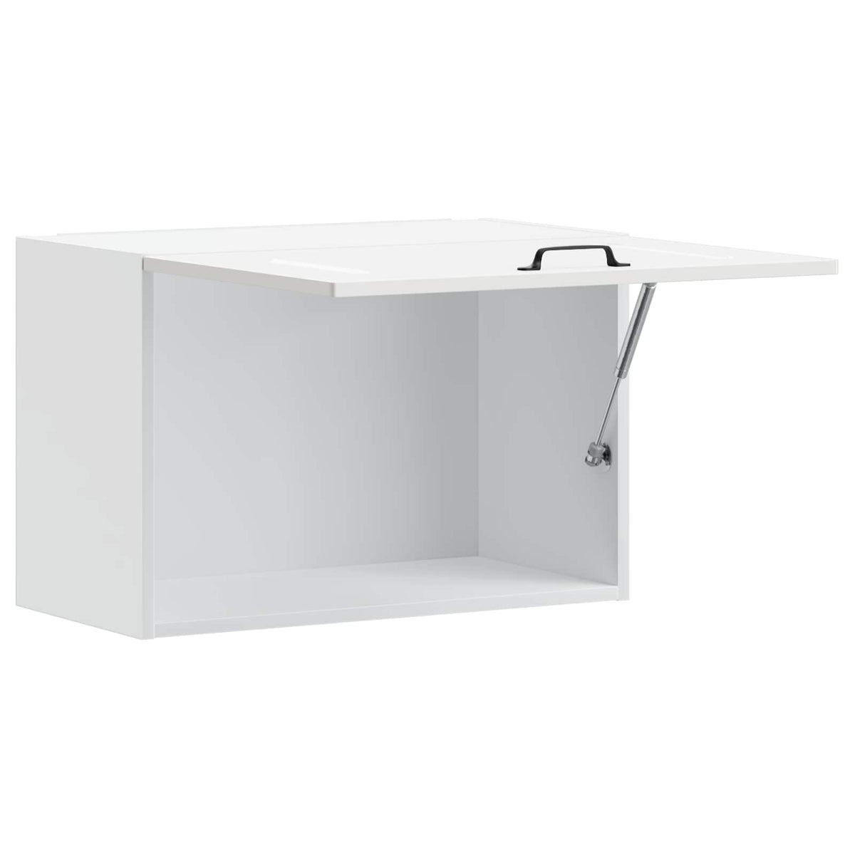 Kitchen Wall Cabinet "Kalmar" High Gloss White Engineered Wood