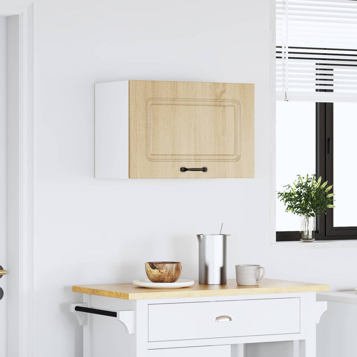 Kitchen Wall Cabinet "Kalmar" Sonoma Oak Engineered Wood
