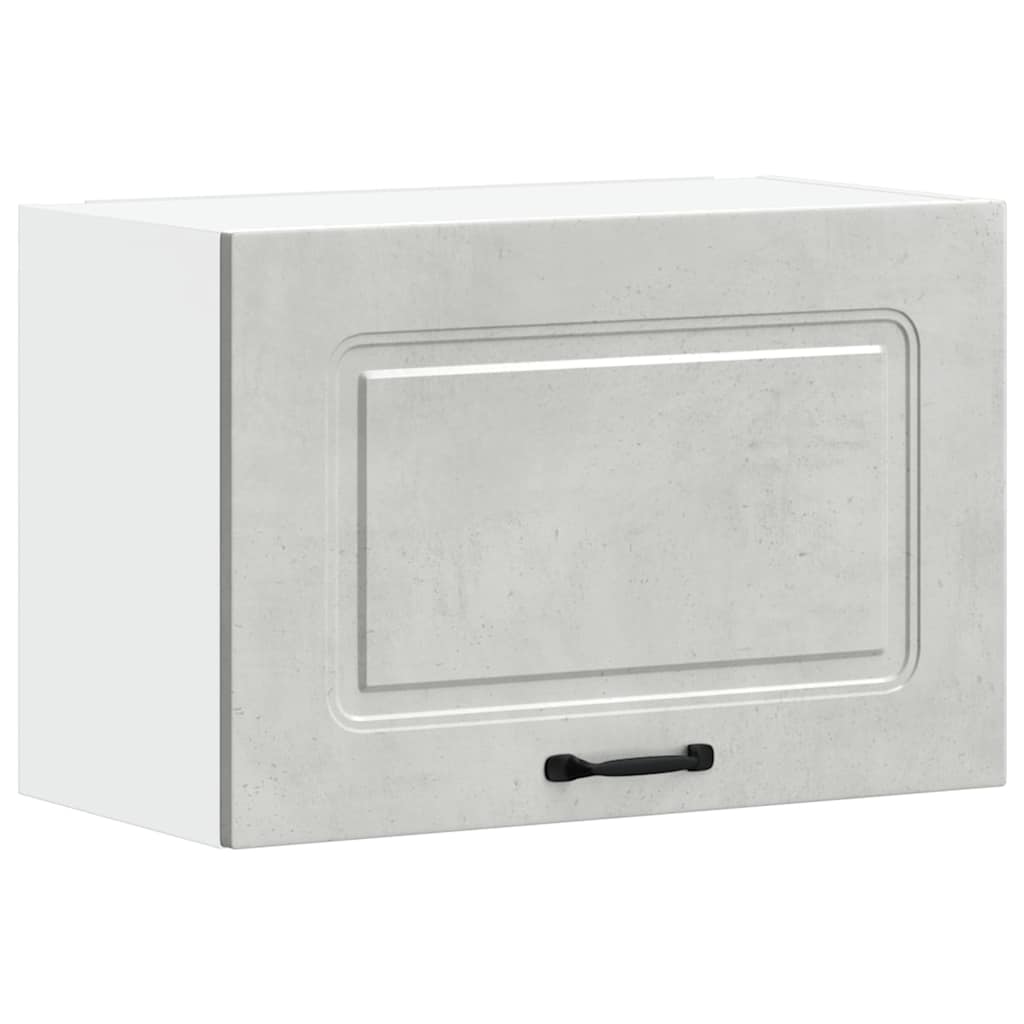 Kitchen Wall Cabinet "Kalmar" Concrete Grey Engineered Wood