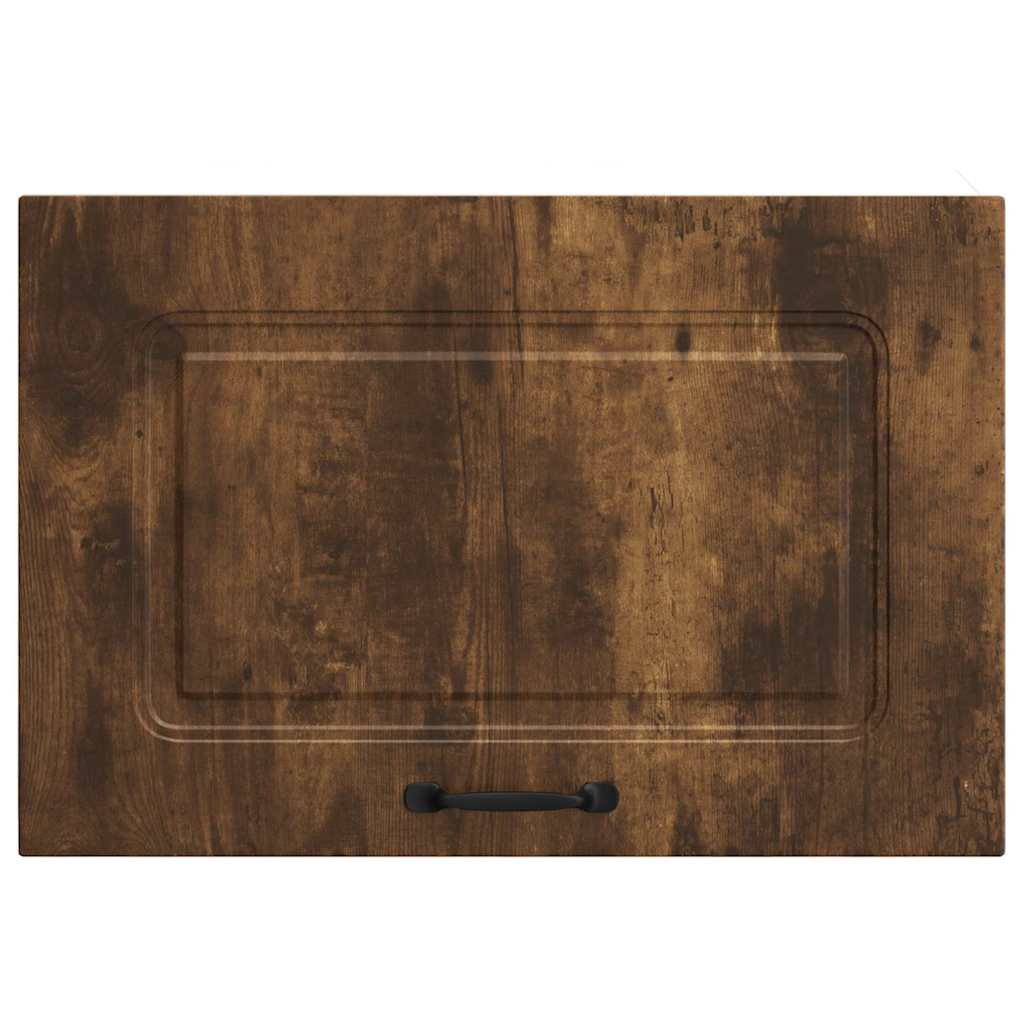 Kitchen Wall Cabinet "Kalmar" Smoked Oak Engineered Wood