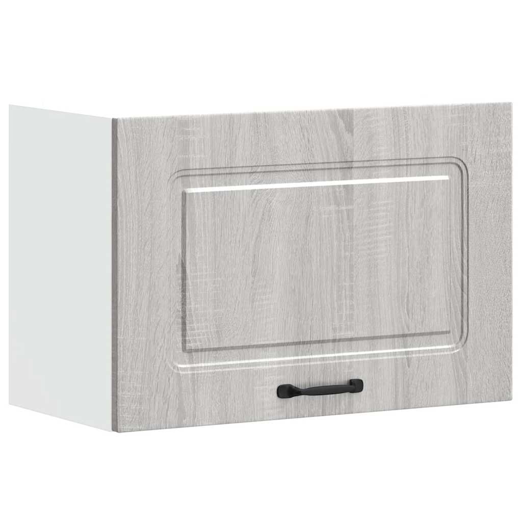 Kitchen Wall Cabinet "Kalmar" Grey Sonoma Engineered Wood