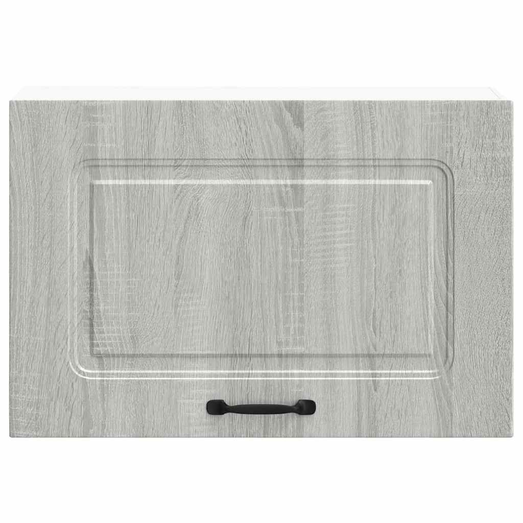 Kitchen Wall Cabinet "Kalmar" Grey Sonoma Engineered Wood