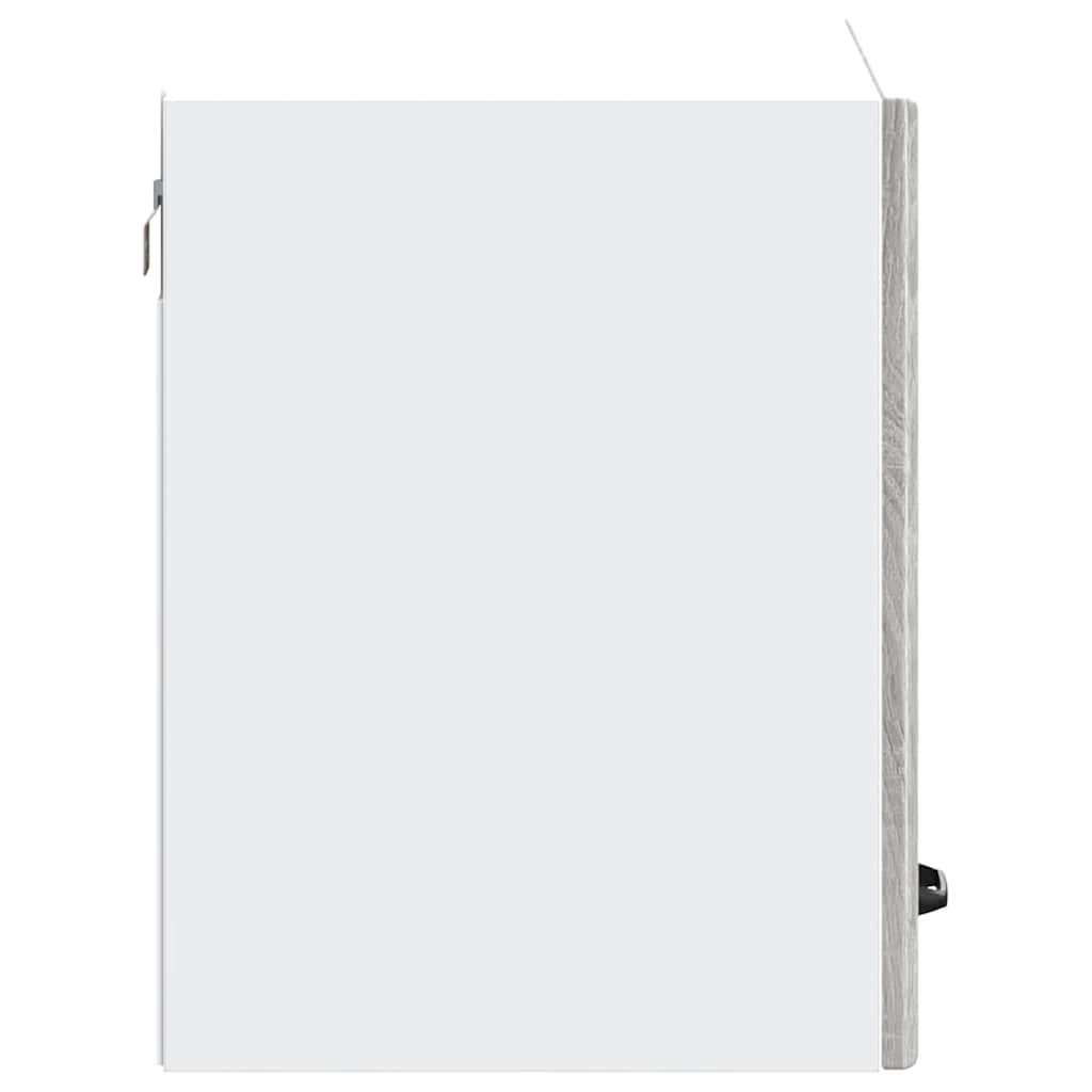 Kitchen Wall Cabinet "Kalmar" Grey Sonoma Engineered Wood