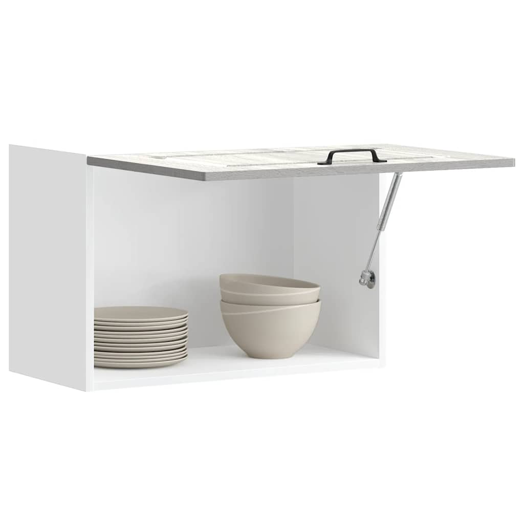 Kitchen Wall Cabinet "Kalmar" Grey Sonoma Engineered Wood