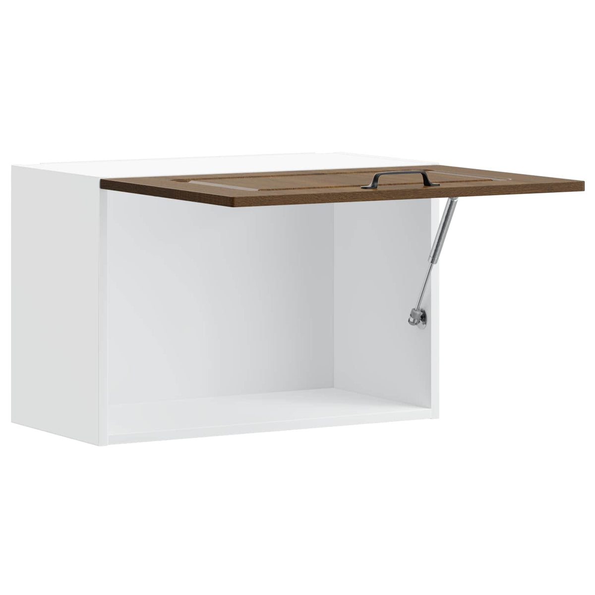 Kitchen Wall Cabinet "Kalmar" Brown Oak Engineered Wood