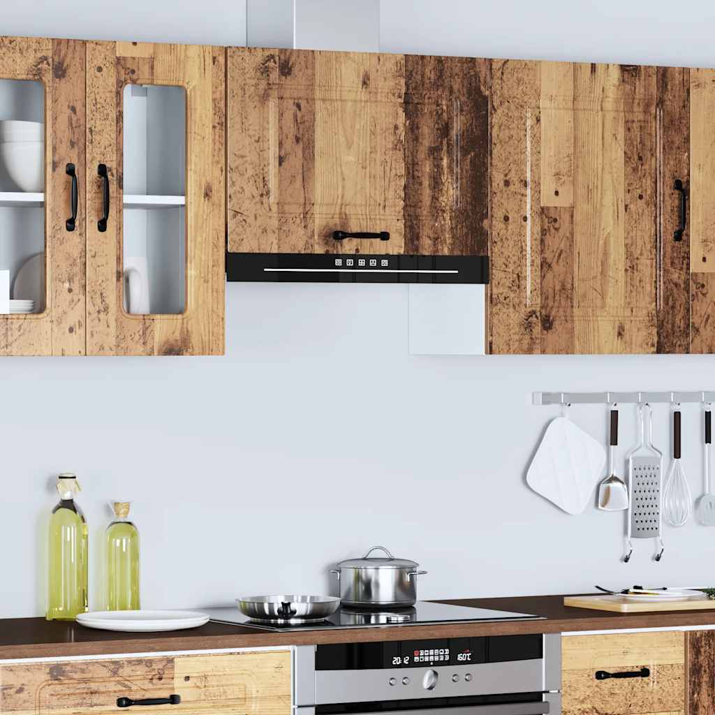 vidaXL Kitchen Wall Cabinet Kalmar Old Wood Engineered Wood