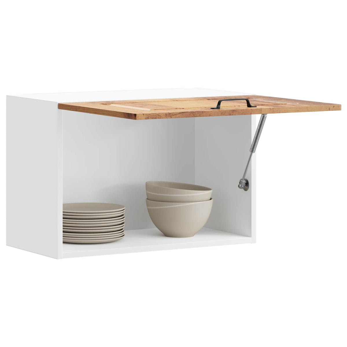 Kitchen Wall Cabinet "Kalmar" Old Wood Engineered Wood