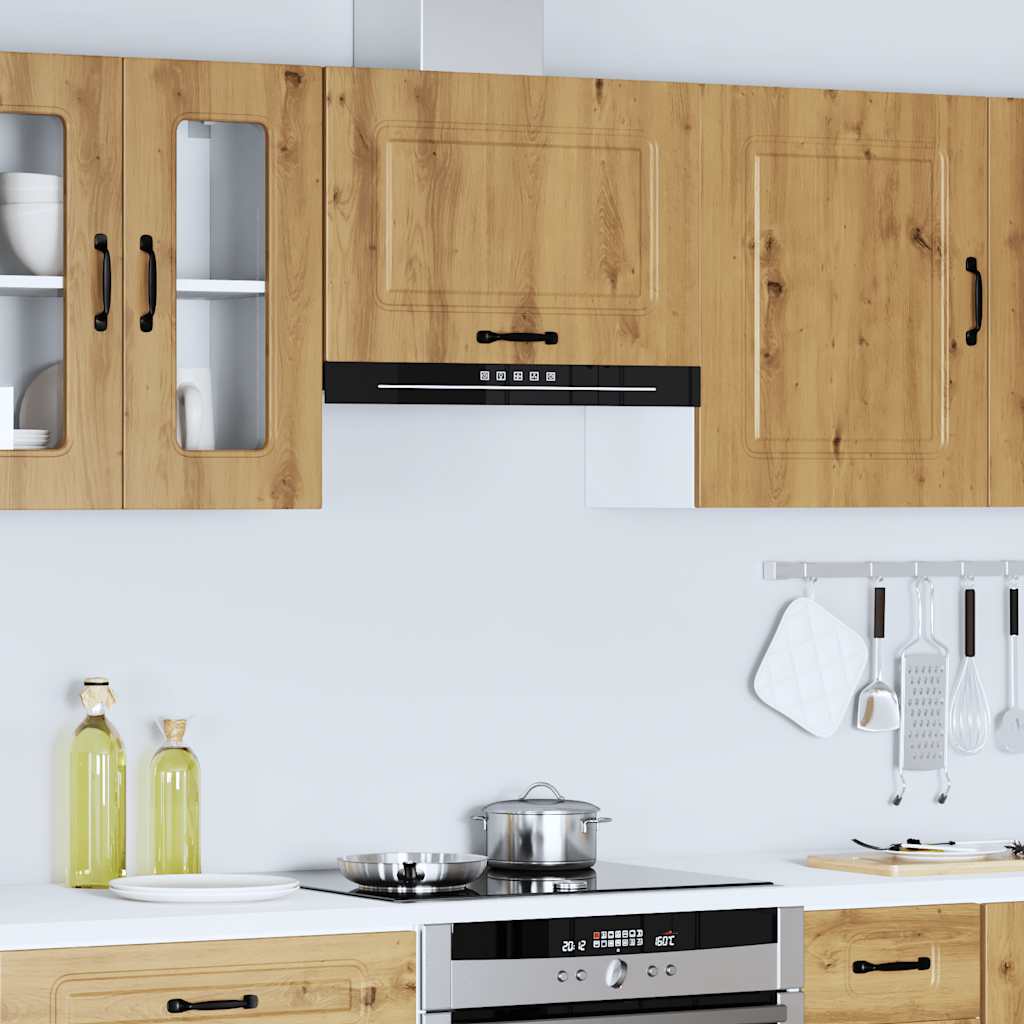 Kitchen Wall Cabinet "Kalmar" Artisan Oak Engineered Wood