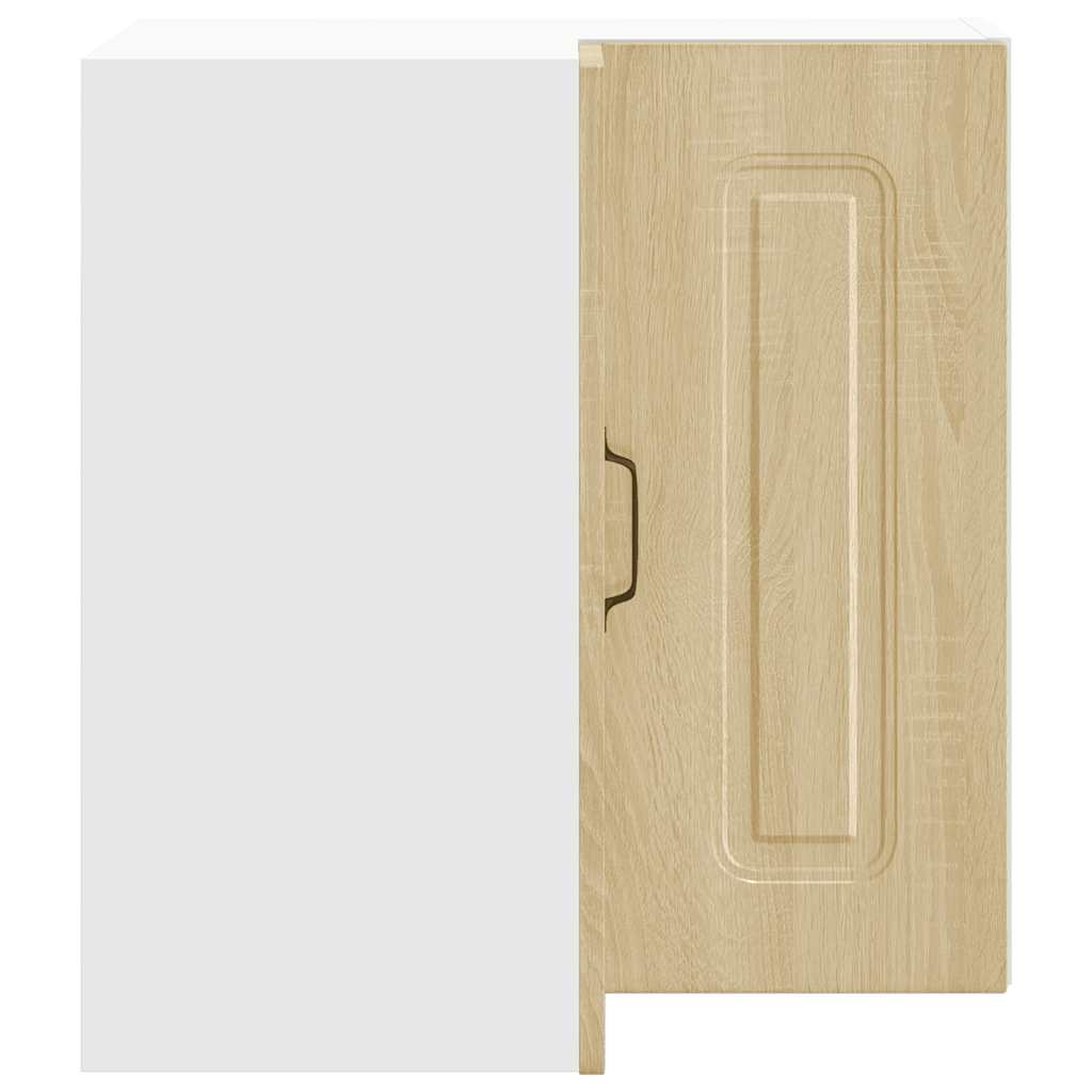 Kitchen Wall Corner Cabinet "Kalmar" Sonoma Oak Engineered Wood