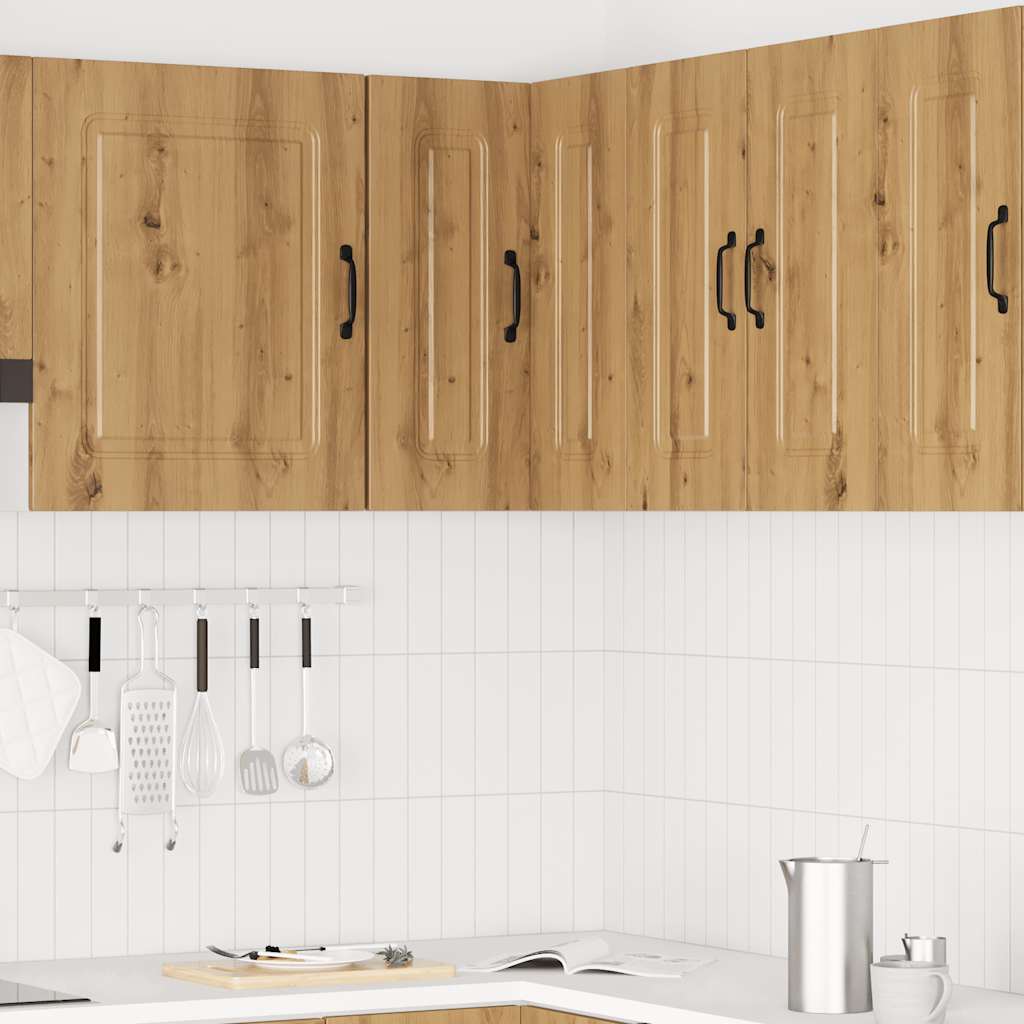 Kitchen Wall Corner Cabinet "Kalmar" Artisan Oak Engineered Wood
