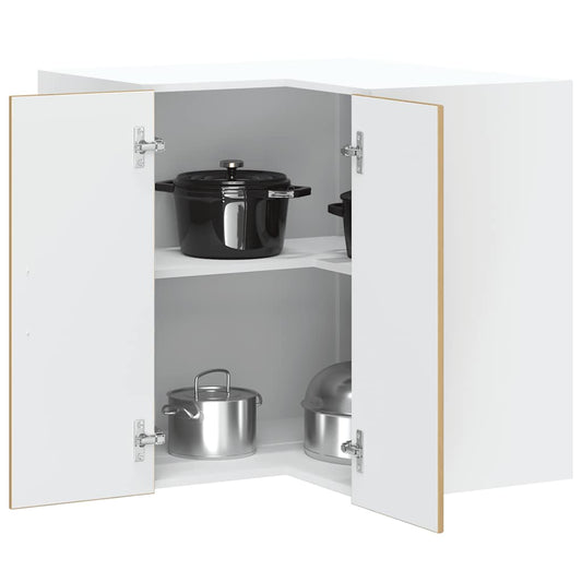 Kitchen Wall Corner Cabinet Kalmar Artisan Oak Engineered Wood