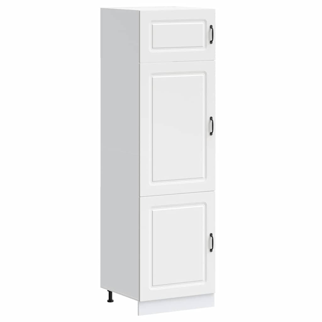 Kitchen Cupboard "Kalmar" White Engineered Wood