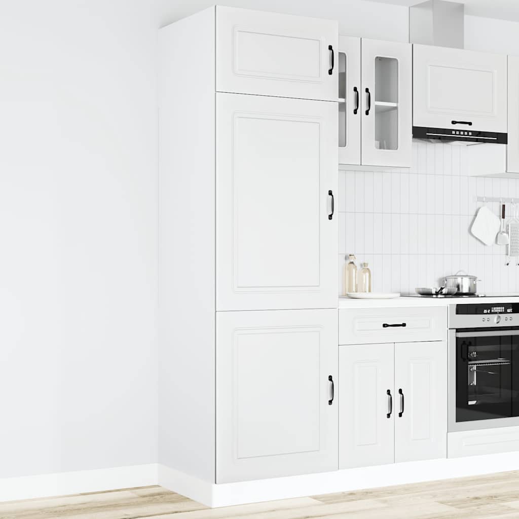 Kitchen Cupboard "Kalmar" White Engineered Wood
