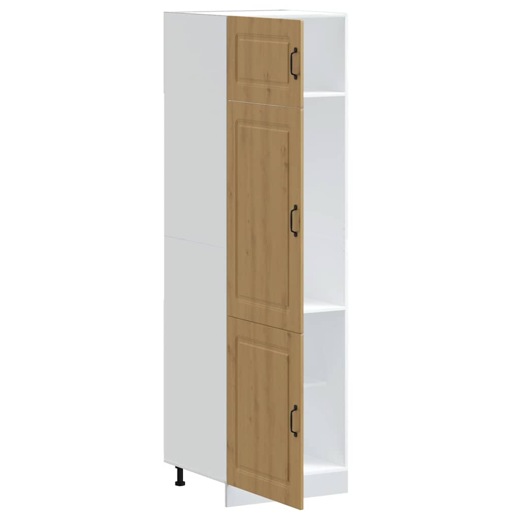 Kitchen Cupboard "Kalmar" Artisan Oak Engineered Wood