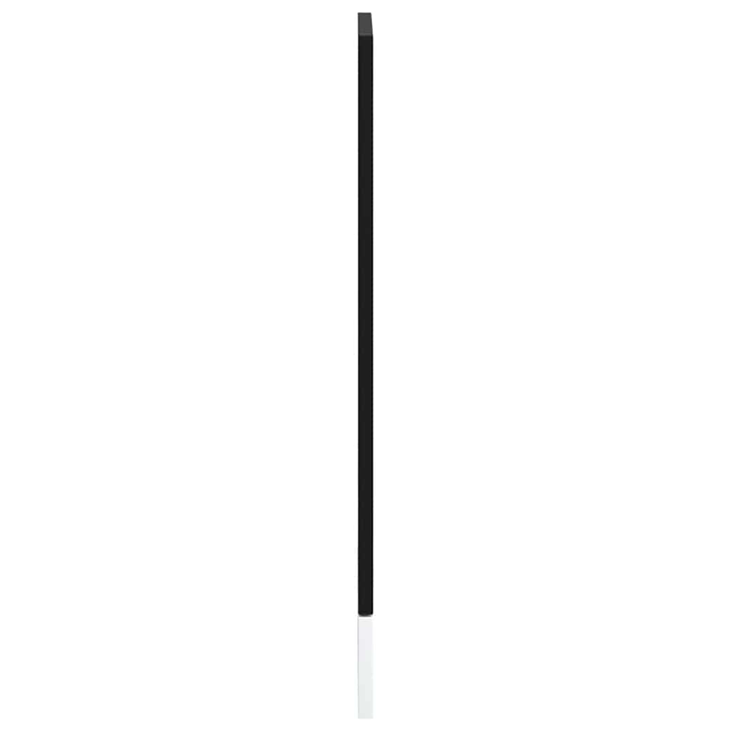 Dishwasher Panel "Kalmar" Black 45x1,5x57 cm Engineered Wood