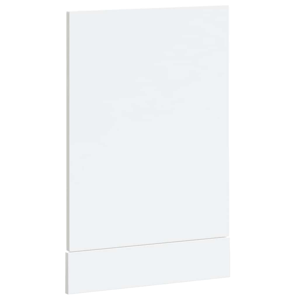Dishwasher Panel "Kalmar" High Gloss White 45x1.5x57 cm